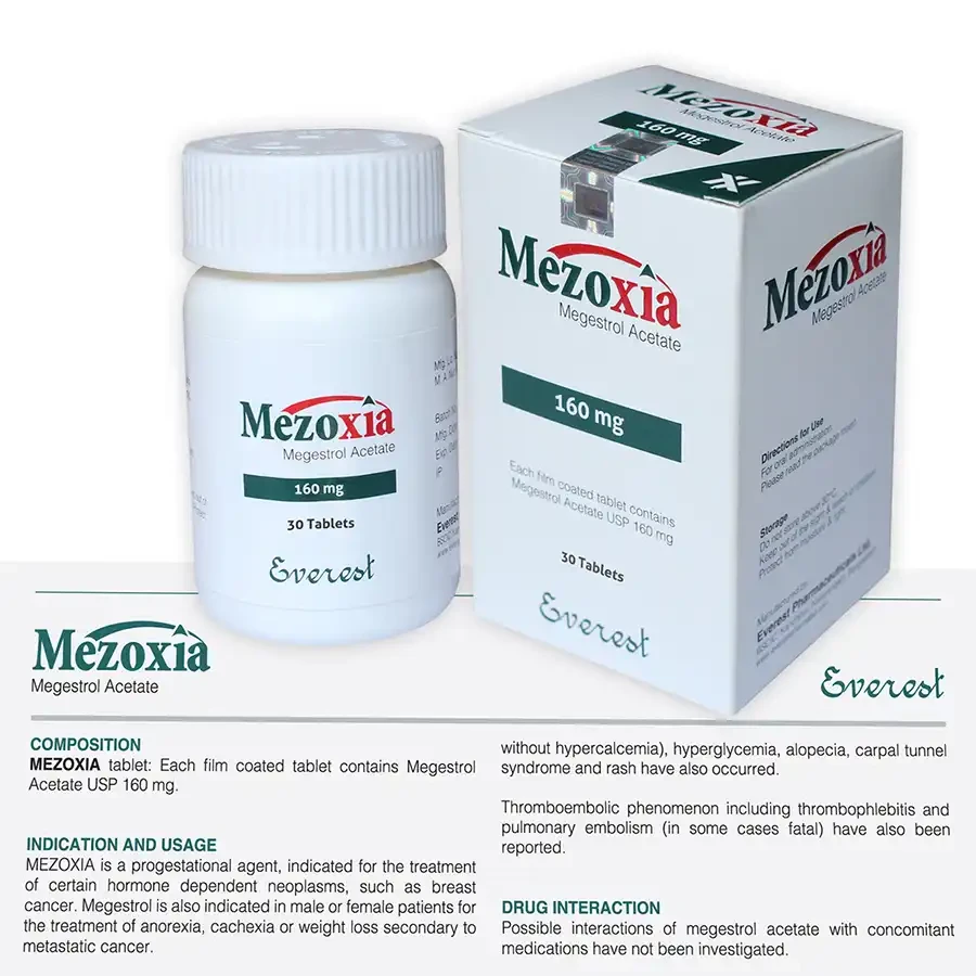 Tablet Mezoxia 160mg (30pcs)